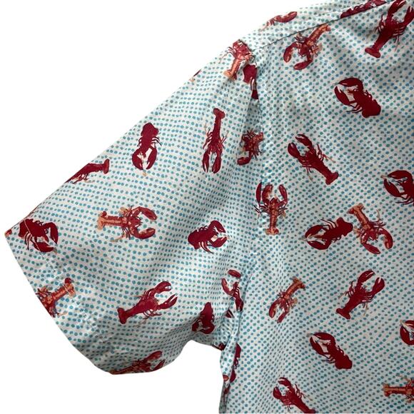 Civil Society Men's Lobster Print Shirt Size Small NEW - Picture 3 of 9